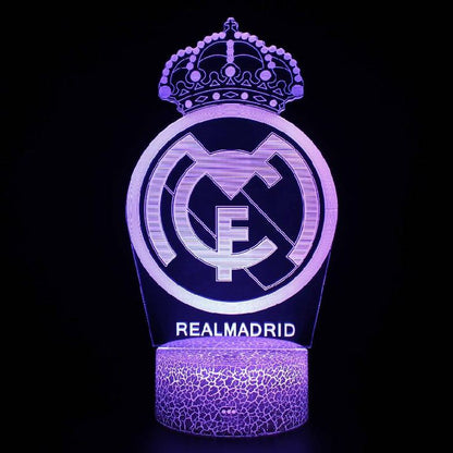 Veilleuse Led 3D Football Fan